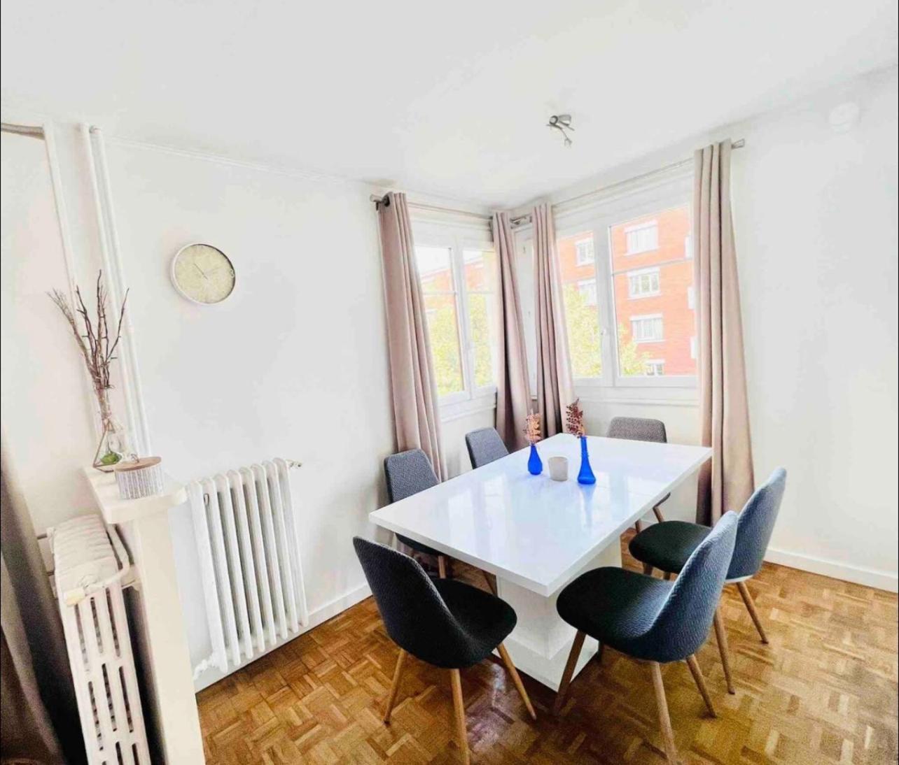 Modern 2 Bedroom Apartment Near Paris Metro, Giant Flat Screen Tv 85 Inches, Balcony, Free Parking イヴリー＝シュル＝セーヌ エクステリア 写真